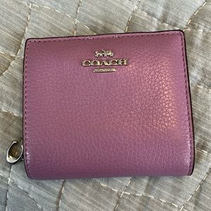Coach wallet - purple - NWOT